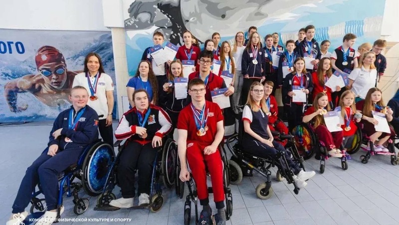 Петербуржцы выиграли 31 золото на чемпионате Северо-Запада по плаванию среди спортсменов с ОВЗ
