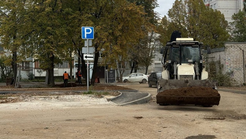 В 2-х районах Казани обновят 30 участков тротуаров и проездов до конца года