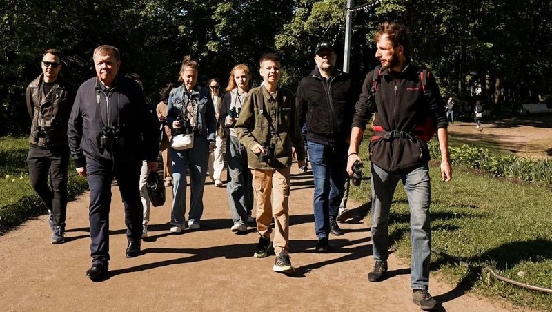 В парках Петербурга начали проводить орнитологические экскурсии