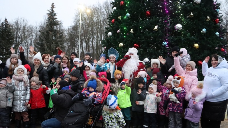 Благотворительная ёлка состоялась в Центральном парке Владимира