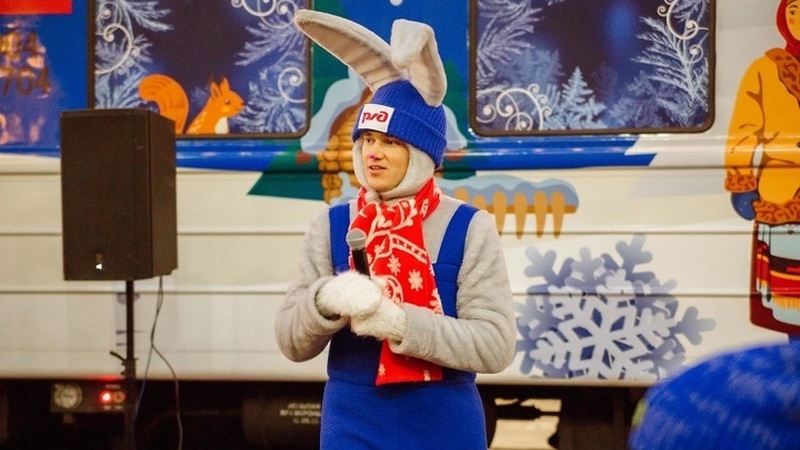 Поезд Деда Мороза прибудет в Хабаровск 21 ноября