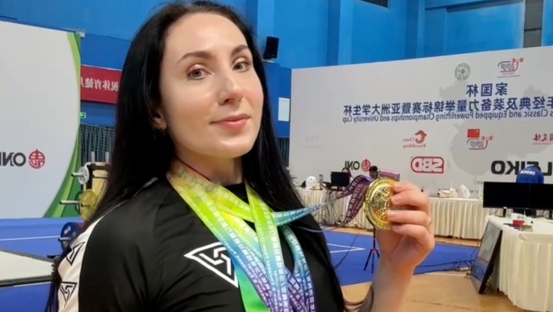 Нижегородка Анна Кабак выиграла юниорское первенство Азии по пауэрлифтингу