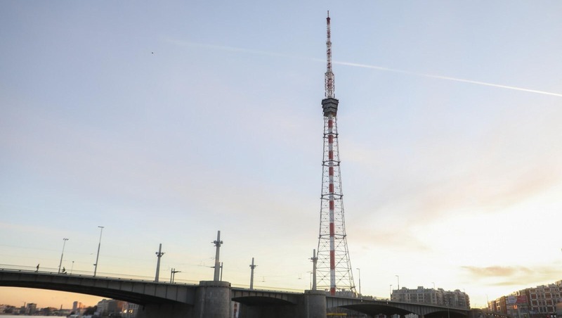 Телебашня окрасится в цвета «Ленты Ленинградской Победы» в Петербурге