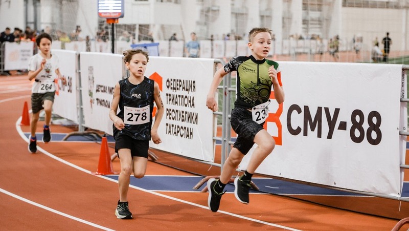 150 юных спортсменов примут участие в республиканских соревнованиях по триатлону в Казани