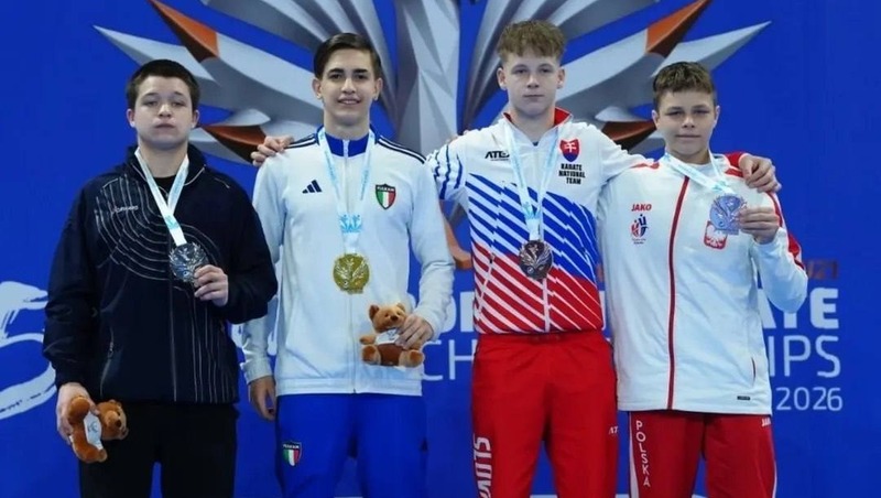 Каратист из Башкирии завоевал серебро на первенстве Европы