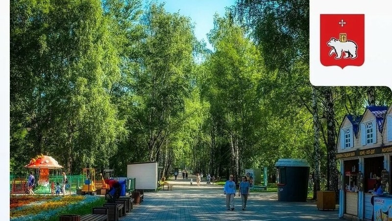 Масштабная реконструкция сада им. Миндовского завершится в 2026 году в Перми