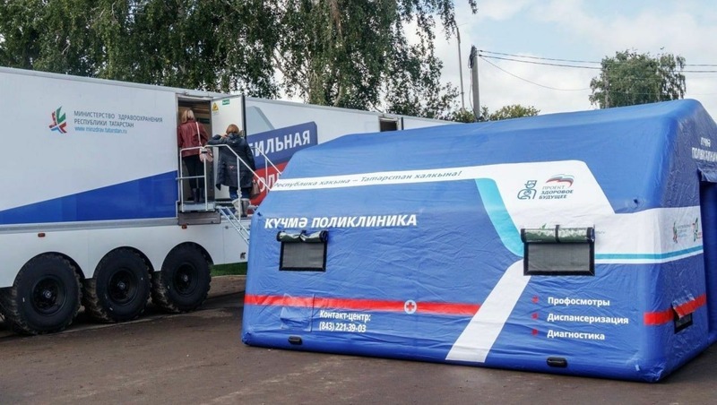 Мобильная поликлиника приедет в село Танайка с 13 по 17 апреля