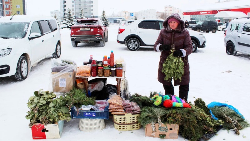 Предновогодняя ярмарка сельхозпродукции состоялась в Елабуге