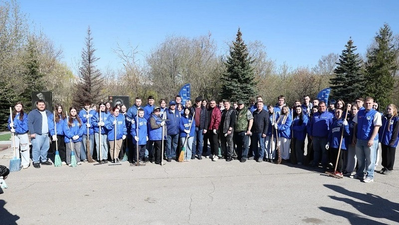 Всероссийская акции по благоустройству памятных мест и захоронений состоялась в Самаре