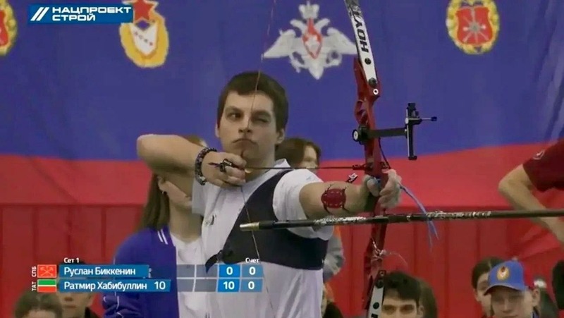 Петербуржец Руслан Биккенин стал победителем Всероссийских соревнований по стрельбе из лука