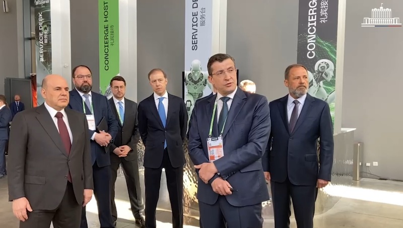 Михаил Мишустин посетил выставку «ЦИПР-2026» в Нижнем Новгороде