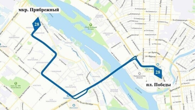 Автобус № 28 снова выйдет на маршрут в Омске