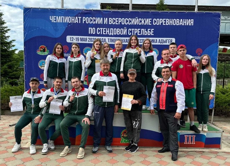 Татарстанские спортсмены завоевали золото и серебро на чемпионате России по стрельбе