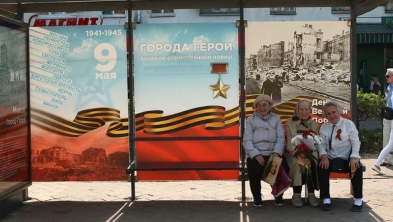 Портреты участников ВОВ разместят на остановочных павильонах Владимира к 81-й годовщине Победы