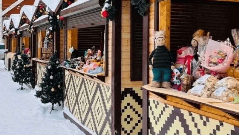 Масленичная ярмарка продлится до 23 февраля на эспланаде в Перми