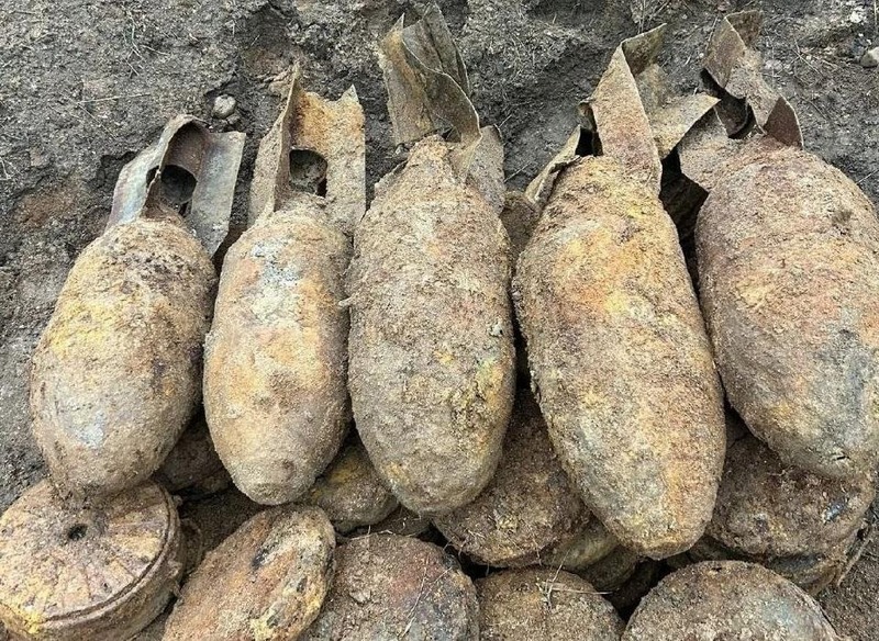 В Ленобласти обнаружены бомбы времен Великой Отечественной