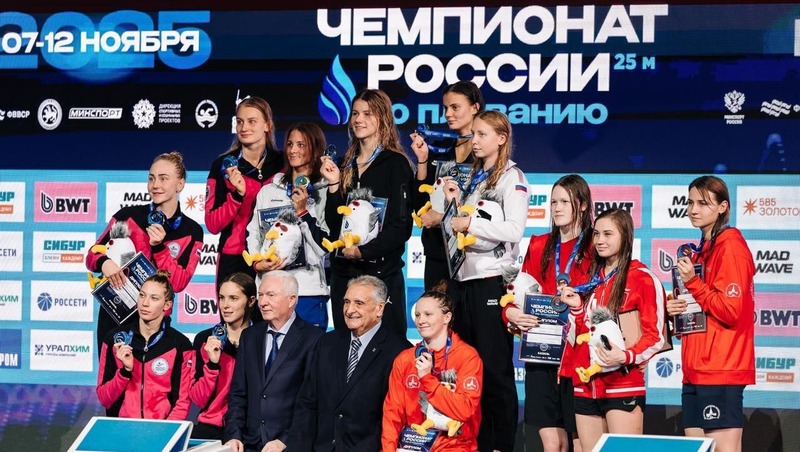 Петербуржцы завоевали 20 золотых медалей на чемпионате России по плаванию