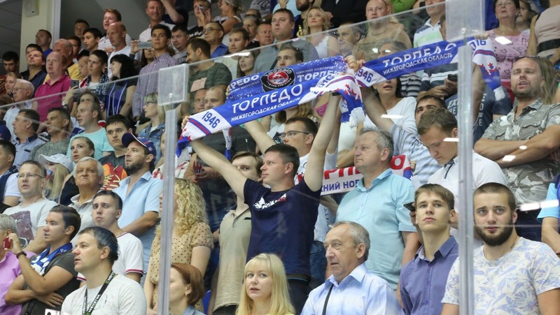 Никитин поздравил ХК «Торпедо» с выходом во второй раунд Кубка Гагарина