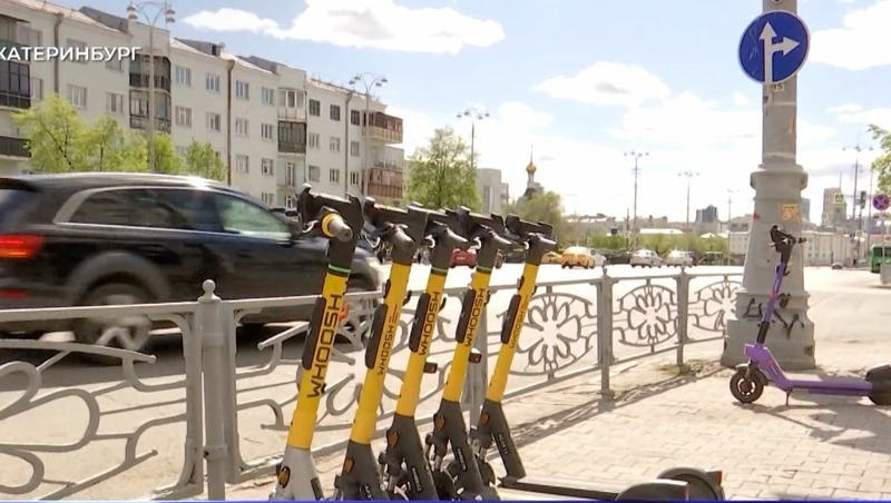 Проезд на электросамокатах в центре и в парках хотят запретить в Екатеринбурге