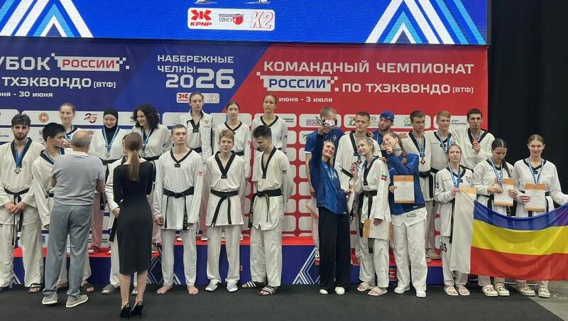 Команда Татарстана взяла бронзу ЧР по тхэквондо в дисциплине «микс»