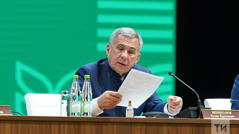 Минниханов: На развитие АПК Татарстана ежегодно направляется около 15 млрд руб.