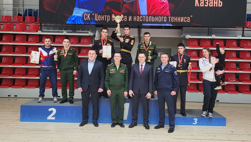 Казанские суворовцы стали лучшими на первенстве Вооруженных сил по боксу