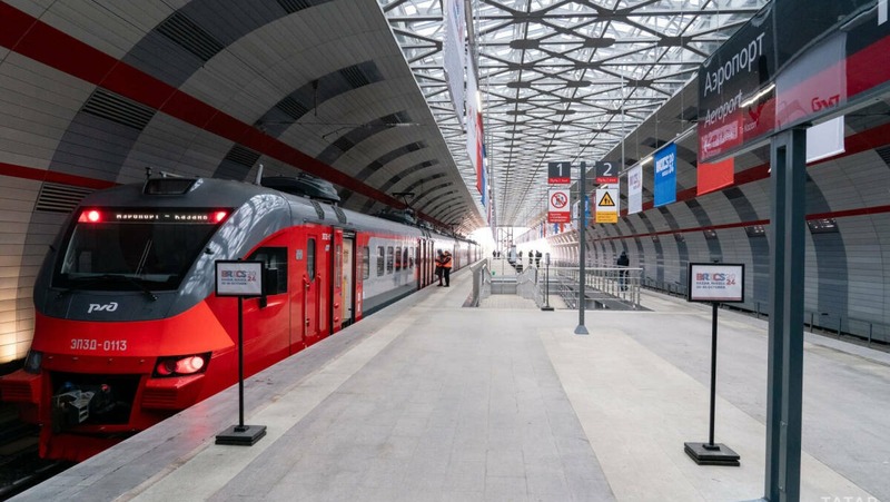 Дополнительные электрички Казань – Аэропорт назначат на три дня