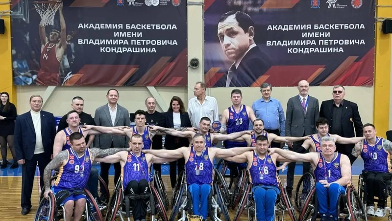 Сборная Петербурга выиграла серебро на Кубке России по баскетболу на колясках