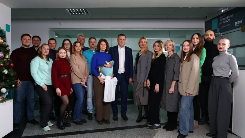 Иван Носков поздравил с пятилетием ЦУР Самарской области