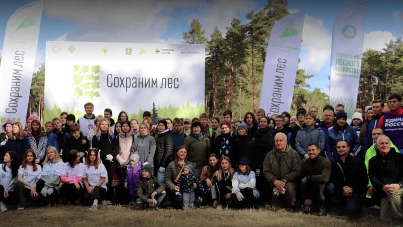 Более 68 млн деревьев высадили участники Всероссийской акции в 2025 году