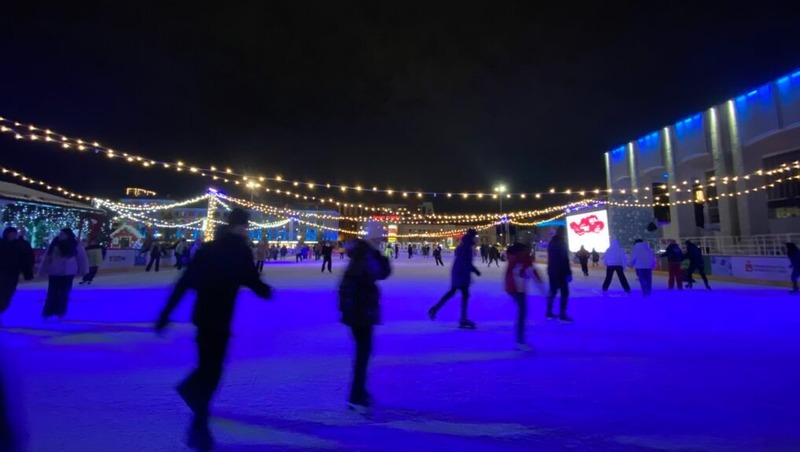 Каток у пермского Театра-Театра откроют 29 декабря