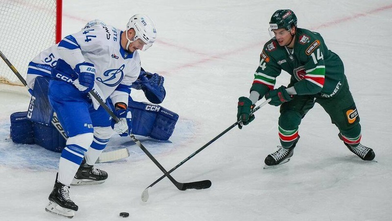 «Ак Барс» победил дома «Динамо» в матче регулярного чемпионата КХЛ