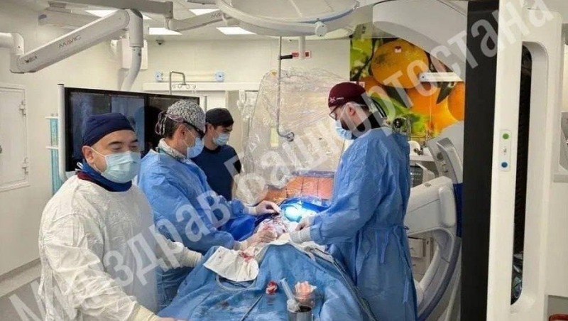 Врачи спасли пациентку с разрывом грудного отдела аорты в Уфе