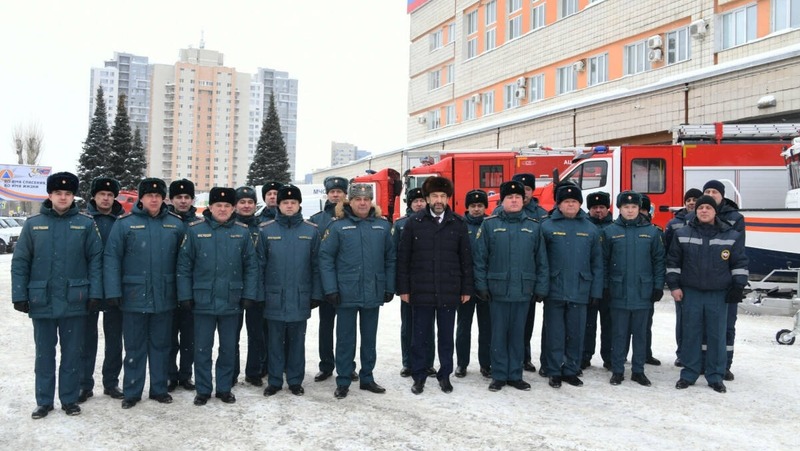 24 новые машины пополнили парк пожарной и спасательной техники в Татарстане