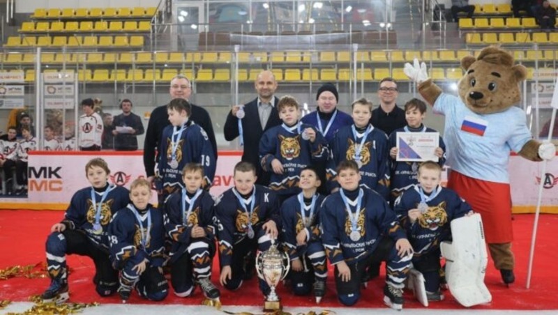 Юные свердловчане стали победителями международного детского хоккейного турнира