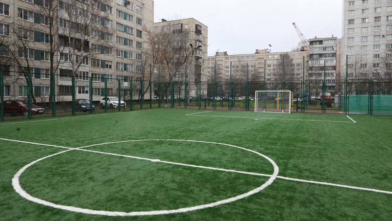 3 спортплощадки во дворах приведут в порядок в Центральном районе