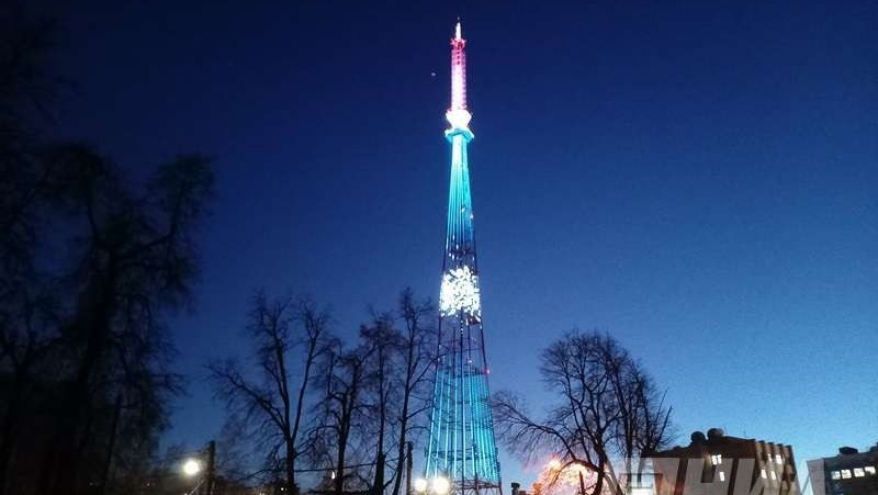 Телебашня в Нижнем Новгороде засияет в честь Дня знаний