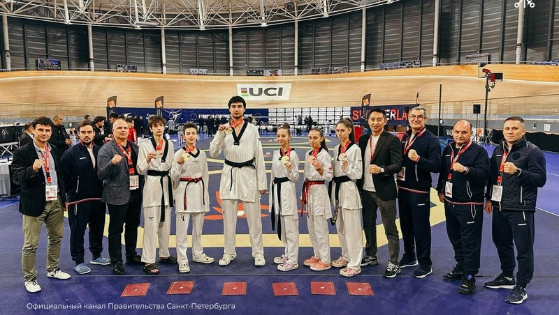 Петербуржец Кирилл Пушкин победил на первенстве Европы по тхэквондо среди юниоров