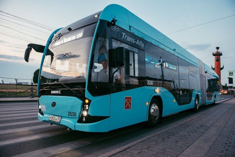 Более 96% автобусов Петербурга соответствуют нормативам
