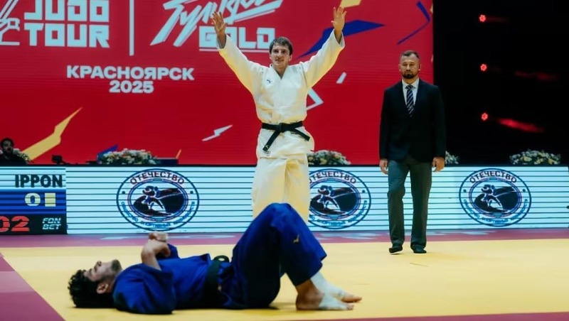 Челябинец Калинин выиграл Russian Judo Tour в Красноярске