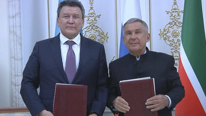 Татарстан и Казахстан заключили сотрудничество в торгово-экономической сфере