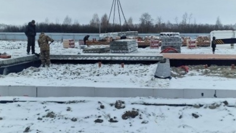 Социальная деревня в Омске готова на 15%