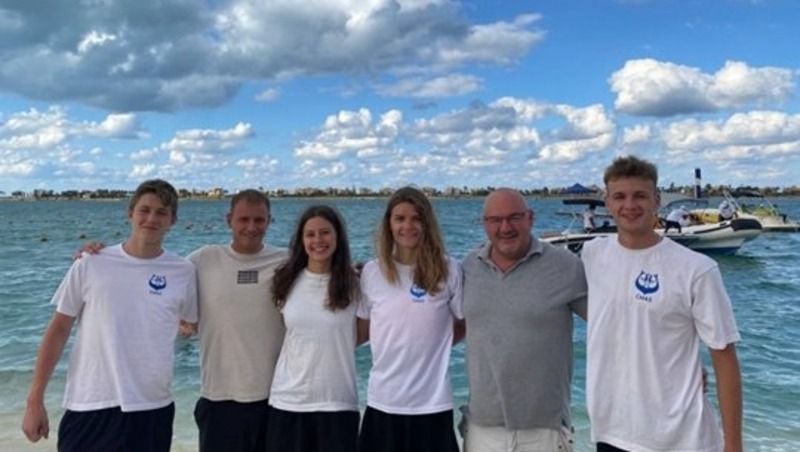 Свердловская подводница Дарья Шилина завоевала золото на Международных соревнований в Египте