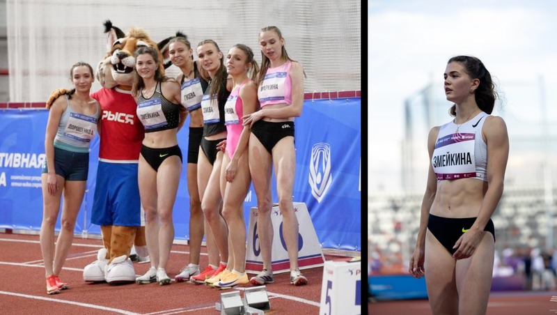 Челябинская спортсменка Вероника Змейкина завоевала бронзу чемпионата России по легкой атлетике