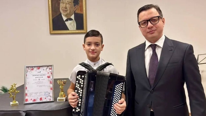 Юный уфимец занял 2 место на Международном конкурсе баянистов