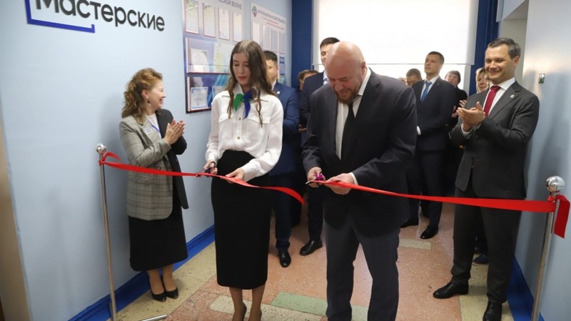 8 новых мастерских открыли в Хабаровском колледже 