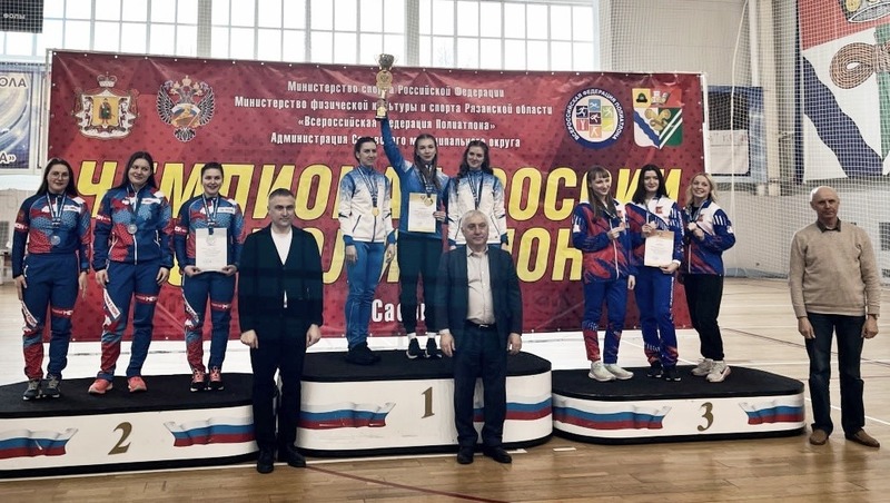 Женская команда Владимирской области завоевала золото чемпионата России по полиатлону