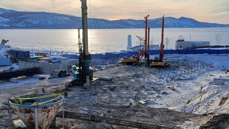Фундамент для новой гостиницы уже создают в Магадане