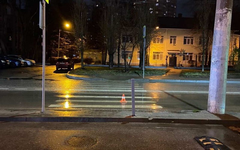 Водитель Lada Granta сбил 11-летнюю девочку на пешеходном переходе в Воронеже