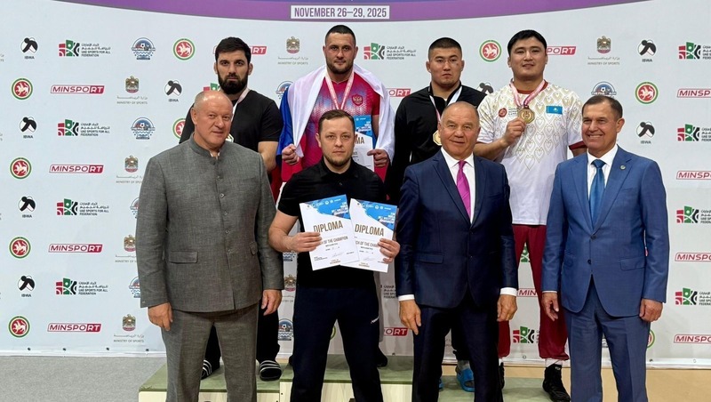 Челнинец завоевал золото на чемпионате мира по борьбе на поясах